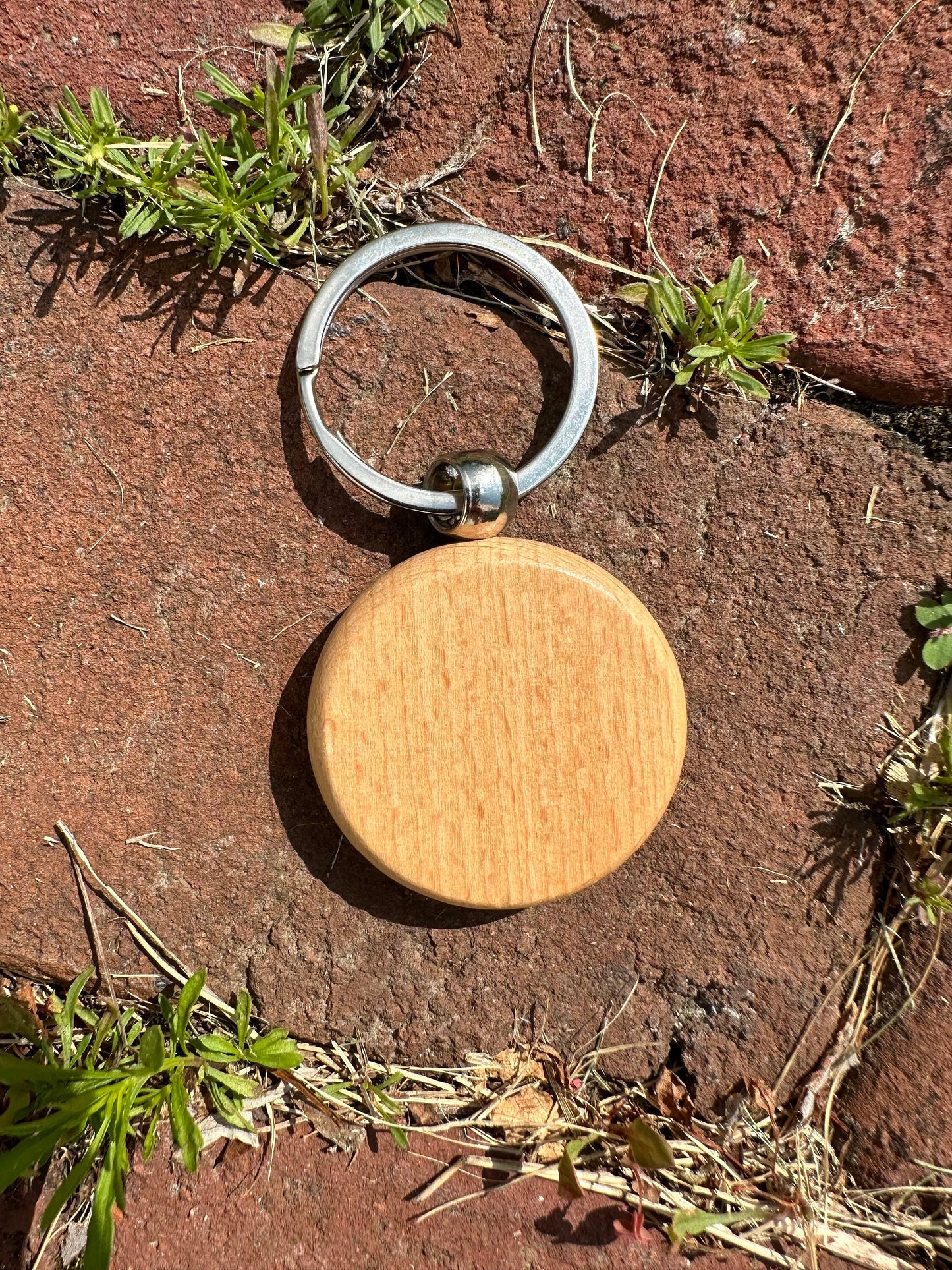 Boricua Tattoo Art Wood Keychain: Puerto Rico Flag Gift
