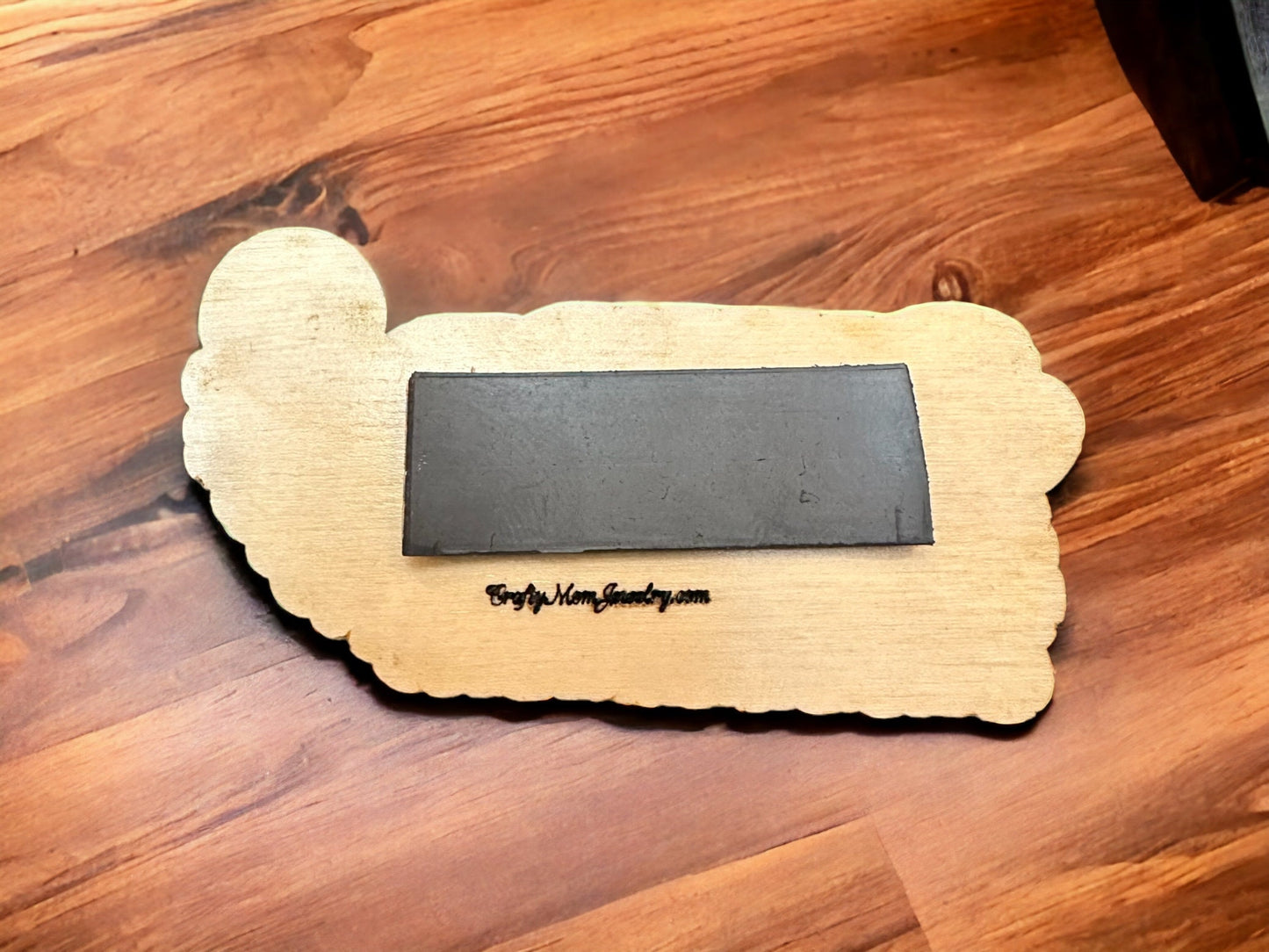 Boricua Wooden Magnet: Puerto Rico Art with Taino Symbols, aunque naciera en la luna