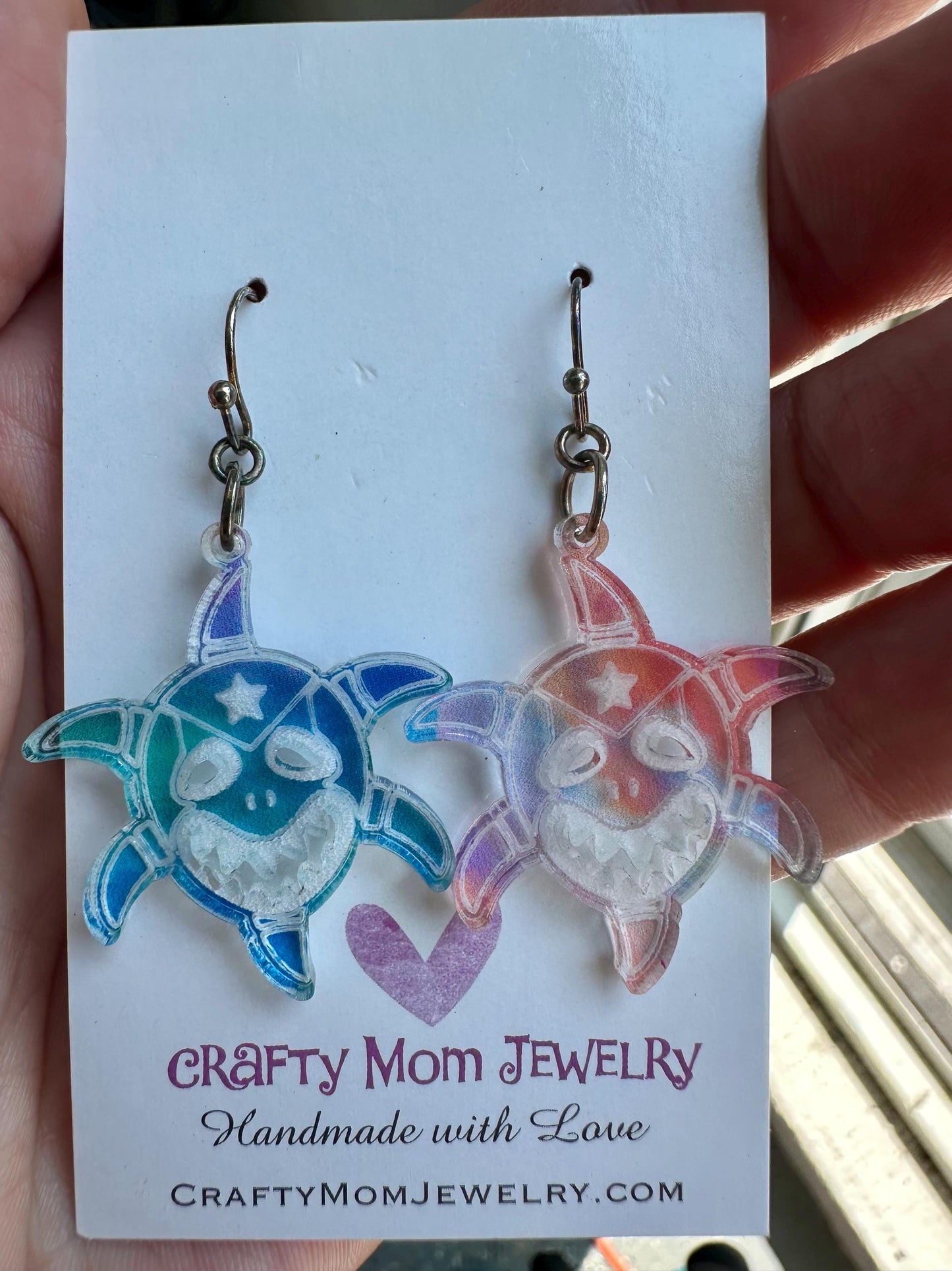 Vejigante carnival small colorful statement earrings,birthday gift for best friend,Puerto Rico art,Mothers Day for Latina