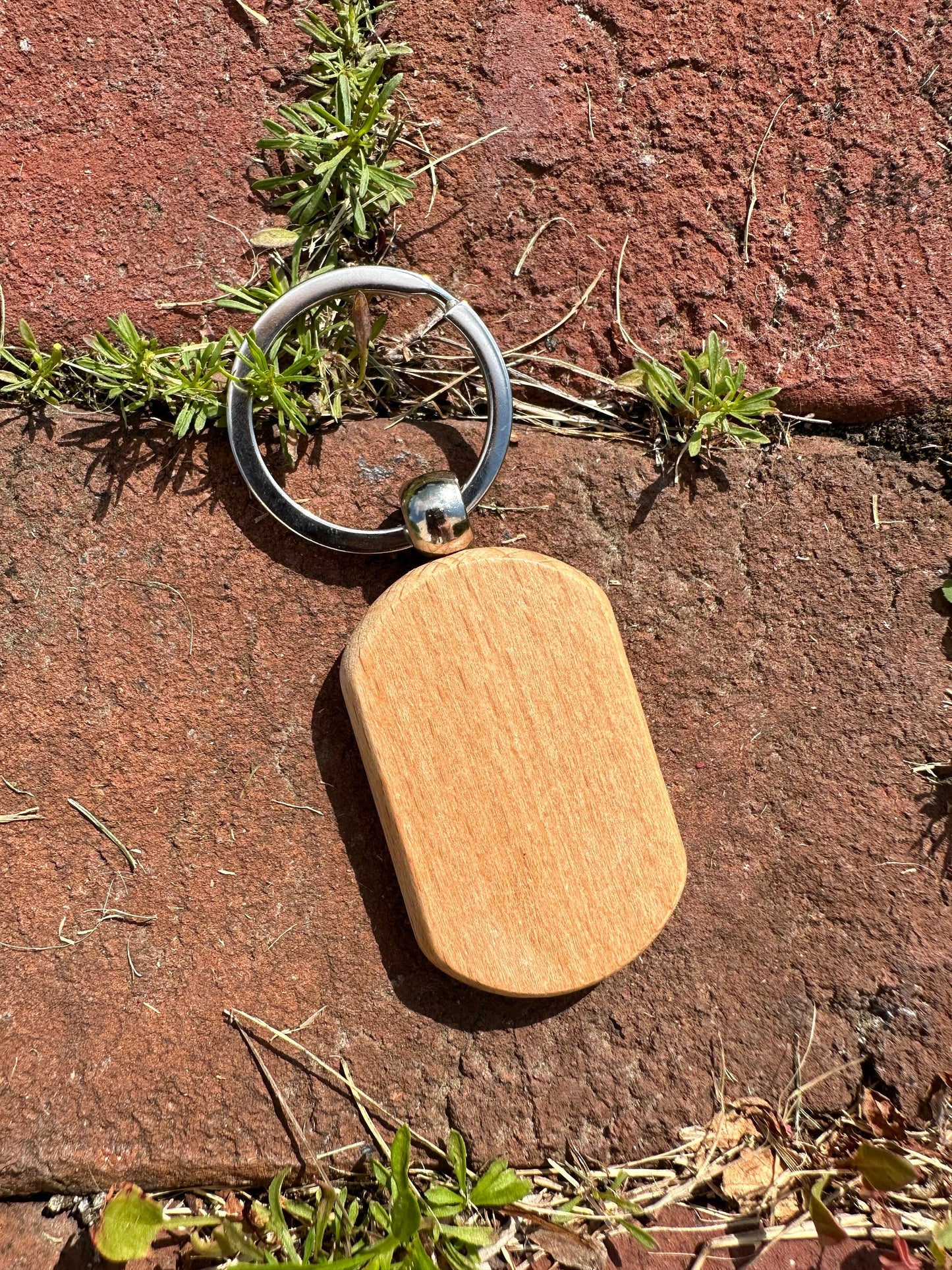 Puerto Rico Coqui Keychain: Engraved Wood Flag Art, Taino Gift