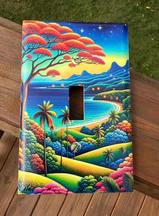 Viejo San Juan Light Switch Cover: Puerto Rico Decor