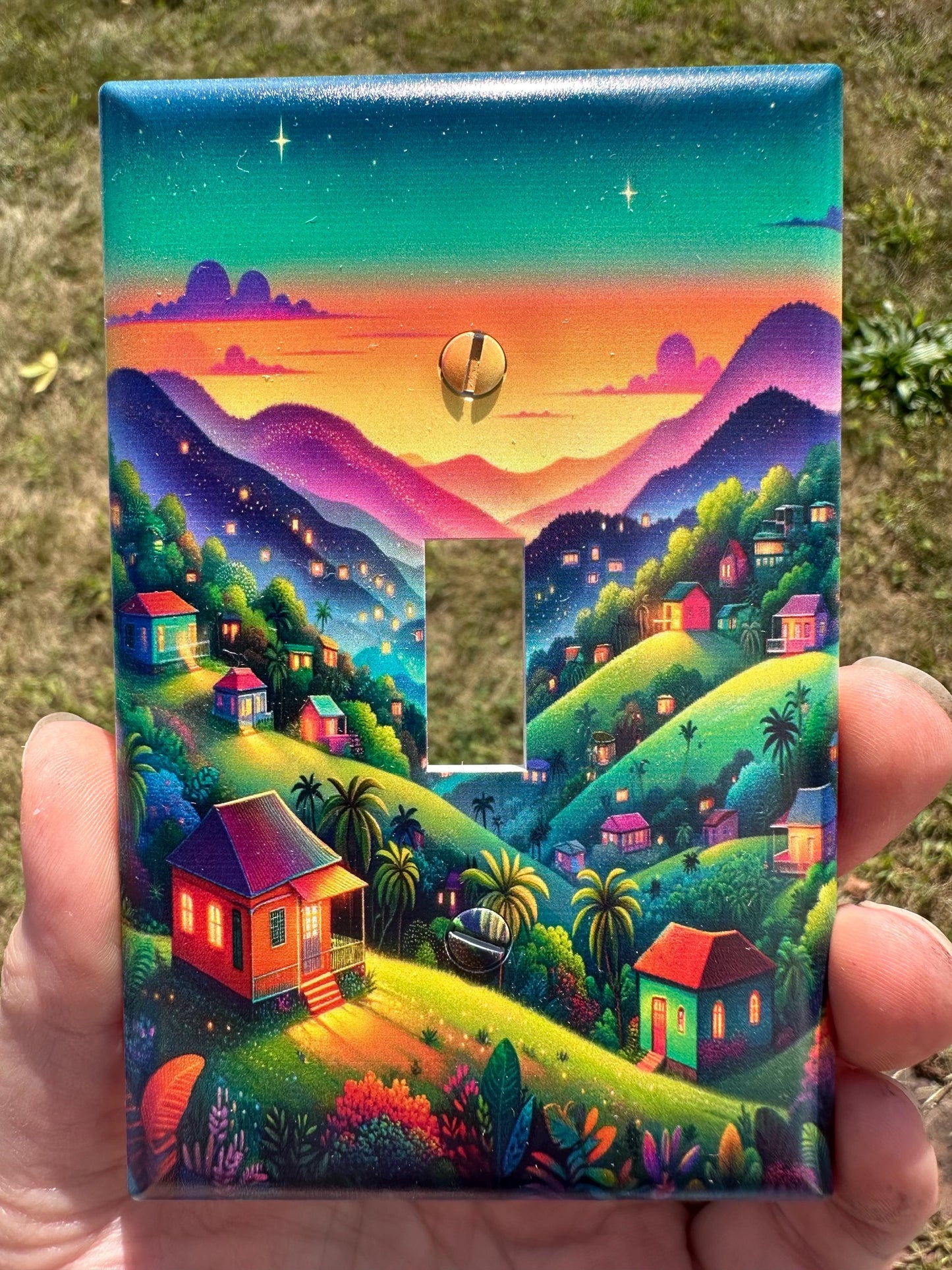 Viejo San Juan Light Switch Cover: Puerto Rico Decor