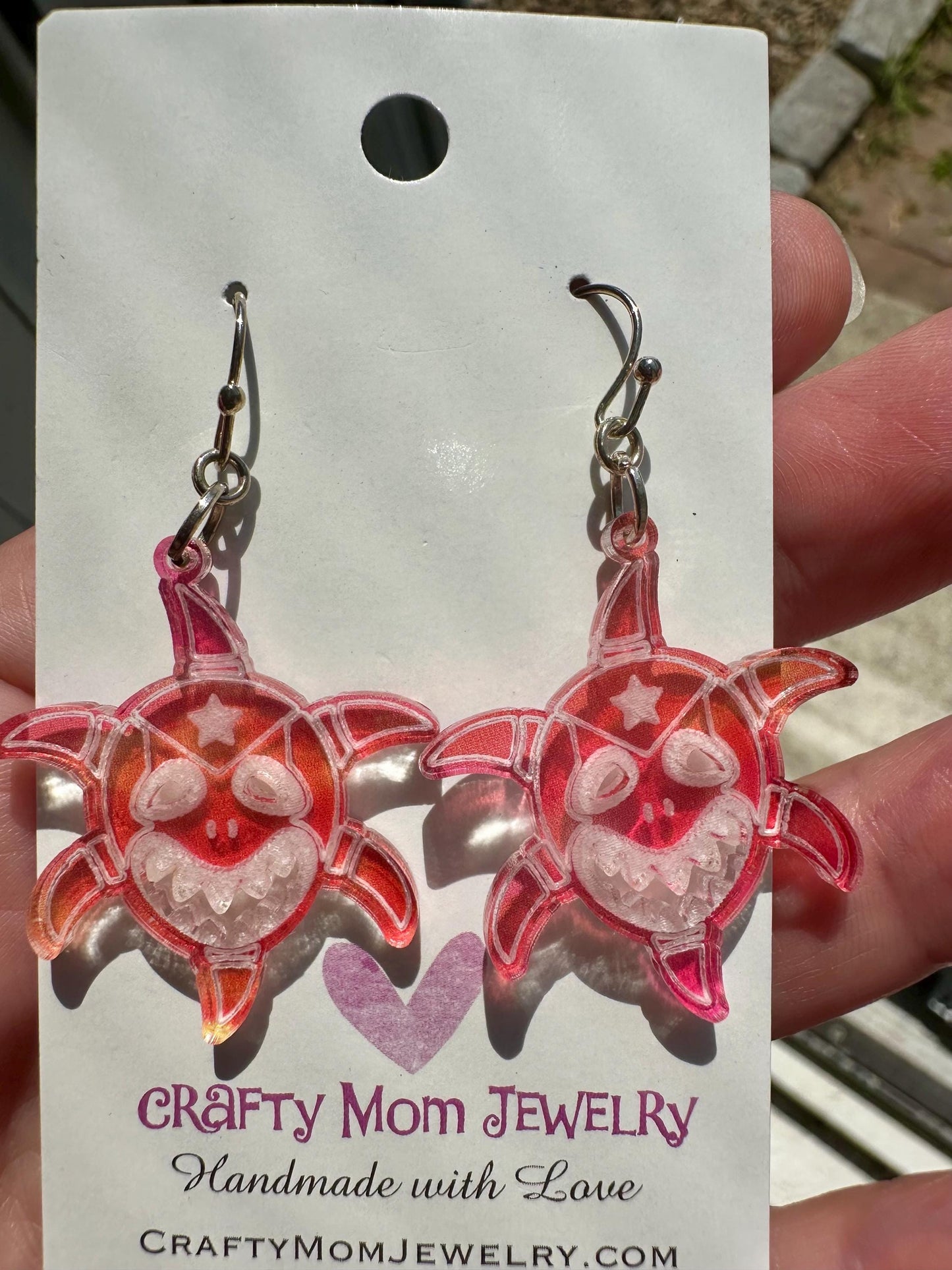 Vejigante carnival small colorful statement earrings,birthday gift for best friend,Puerto Rico art,Mothers Day for Latina
