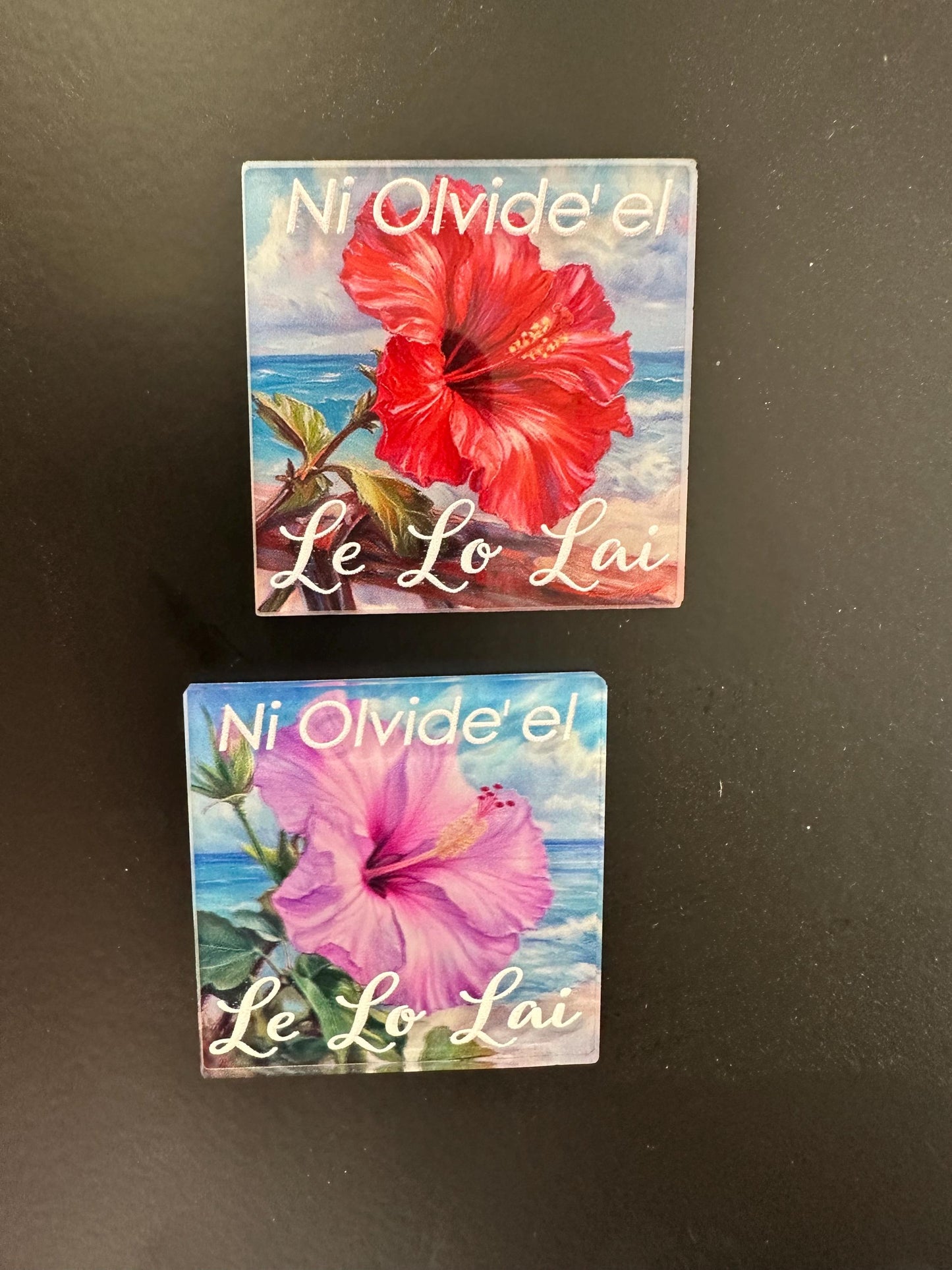 Ni olvide el lei lo lai Magnet: Flor de Maga, Boricua Art, Puerto Rican pride